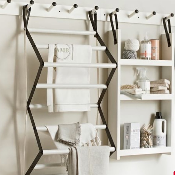Pottery Barn Gabrielle System Wood Drying Rack - Picture 1 of 4